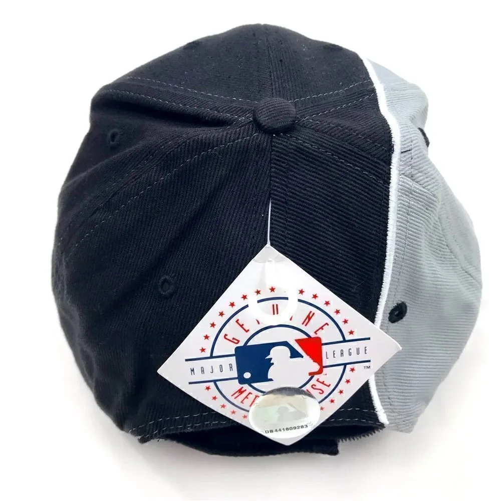 Chicago White Six Black Gray Genuine Merchandise Cotton Ball Cap NEW with Tag